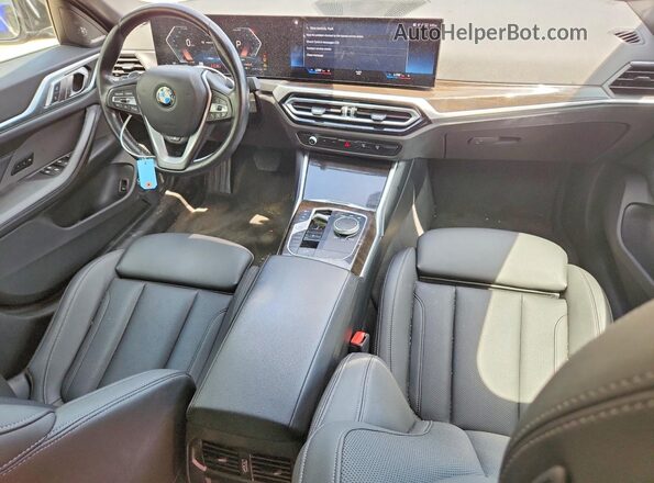 WBA63AV02RFP77707 2024 BMW 4 SERIES Black Вид панелі приладів
