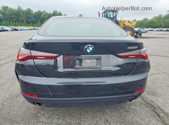 WBA63AV05NFM10813 2022 BMW 4 SERIES Black Հետևի տեսք