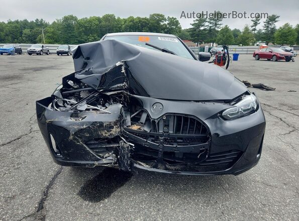 WBA63AV05NFM10813 2022 BMW 4 SERIES Black Դիմացի տեսք