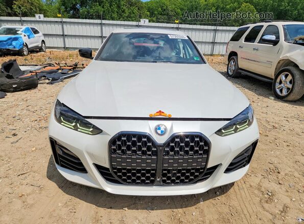 WBA63AV05RFR83586 2024 BMW 4 SERIES White Front view
