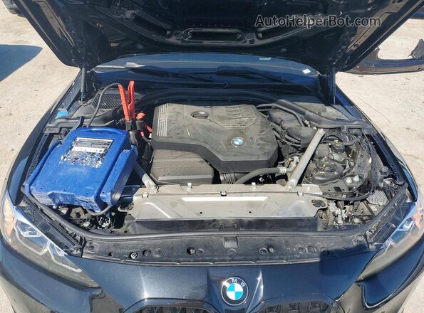 WBA63AV08RFR10986 2024 BMW 4 SERIES Black Вид задньої частини салону