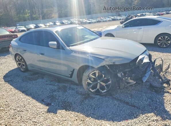 WBA63AV0XNFM41622 2022 BMW 4 SERIES Gray წინა მარჯვენა