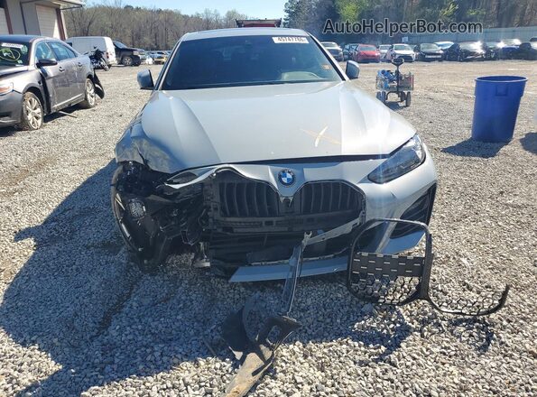 WBA63AV0XNFM41622 2022 BMW 4 SERIES Gray წინა ხედი