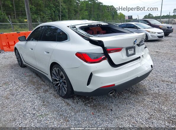 WBA63AV0XPFP54849 2023 BMW 4 SERIES Белый Задняя левая четверть