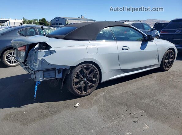 WBA63DB0XTCW33210 2026 BMW M4 Серый Задняя правая четверть