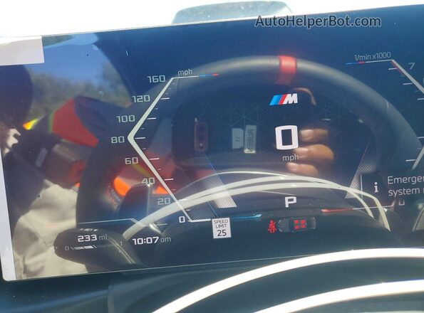 WBA63DB0XTCW33210 2026 BMW M4 Серый Вид щитка приборов