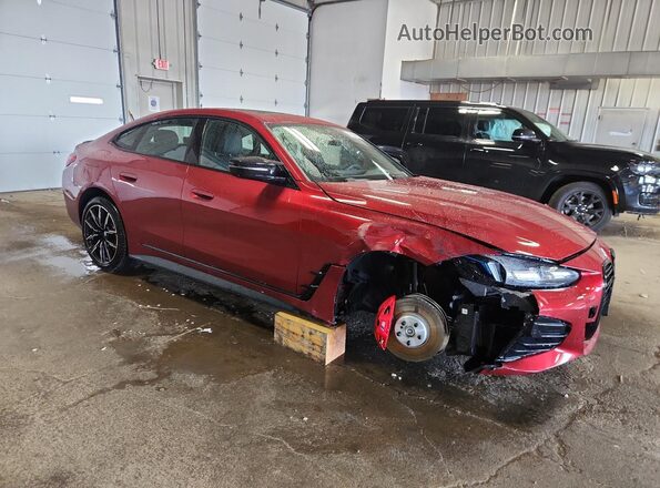 WBA63FB00TFW87335 2026 BMW M4 Red Widok naklejki z numerem VIN