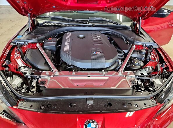 WBA63FB00TFW87335 2026 BMW M4 Red Widok wnętrza z tyłu