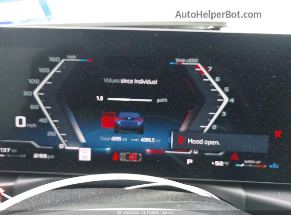 WBA63FB08TFV88407 2026 BMW OTHER Blue Հետևի նստատեղերի տեսք