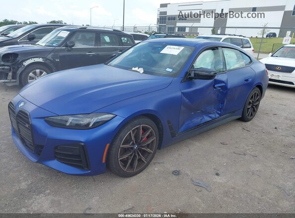WBA63FB08TFV88407 2026 BMW OTHER Blue Առջևի ձախ երեք քառորդ տեսարան