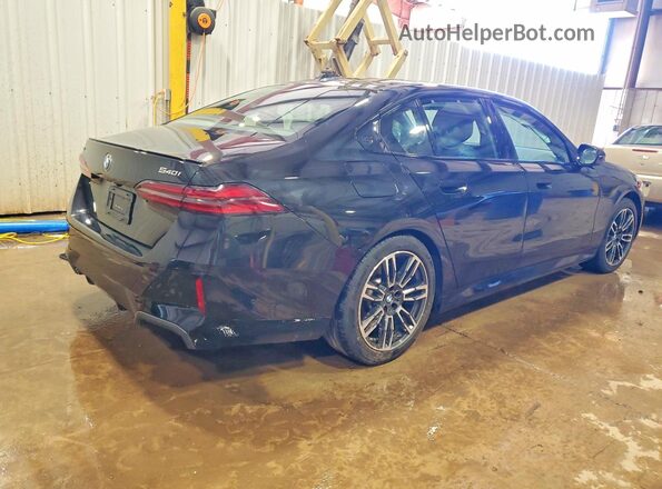 WBA63FJ05SCU12898 2025 BMW 5 SERIES Black Tył prawy