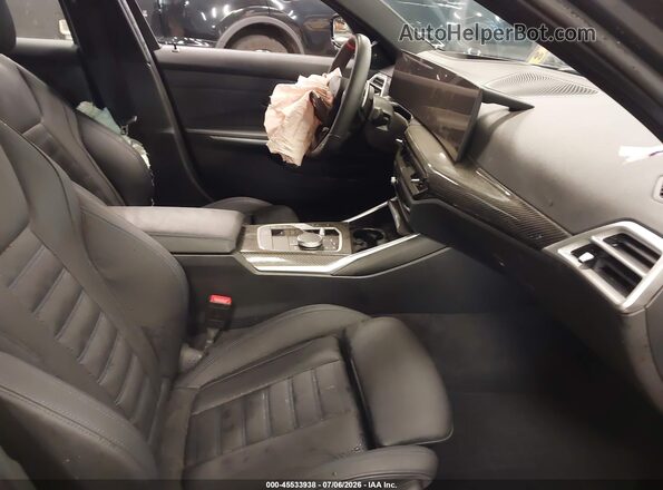 WBA63FT07TFW08323 2026 BMW M3 Серый Вид салона спереди