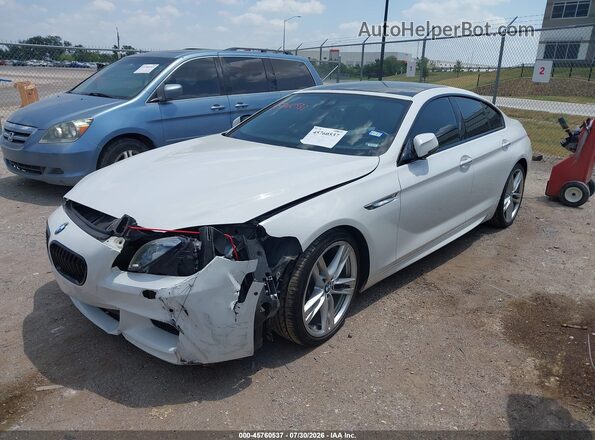 WBA6D0C50GD927733 2016 BMW 6 SERIES White Front left
