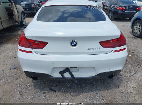 WBA6D0C50GD927733 2016 BMW 6 SERIES White 