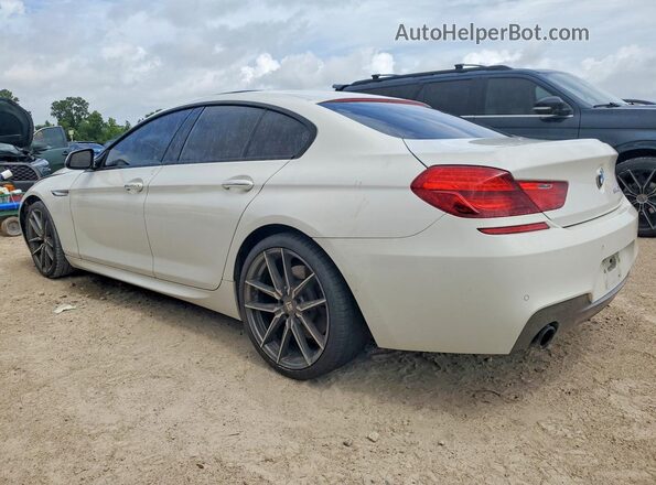 WBA6D0C56GD927459 2016 BMW 6 SERIES White Tył lewy