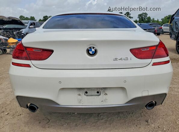 WBA6D0C56GD927459 2016 BMW 6 SERIES White Widok z tyłu