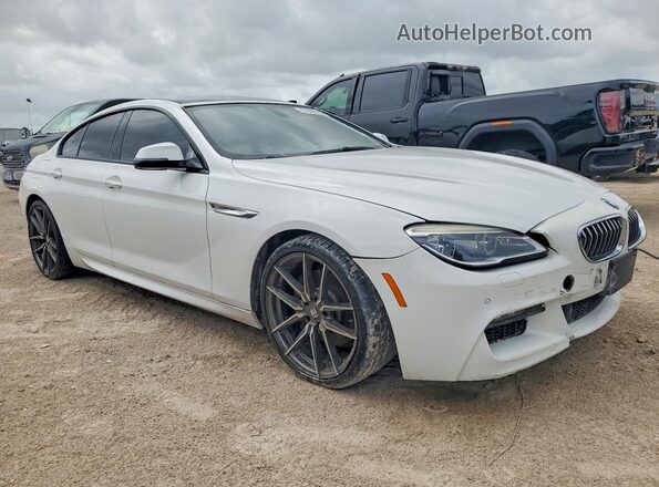 WBA6D0C56GD927459 2016 BMW 6 SERIES White Przód prawy