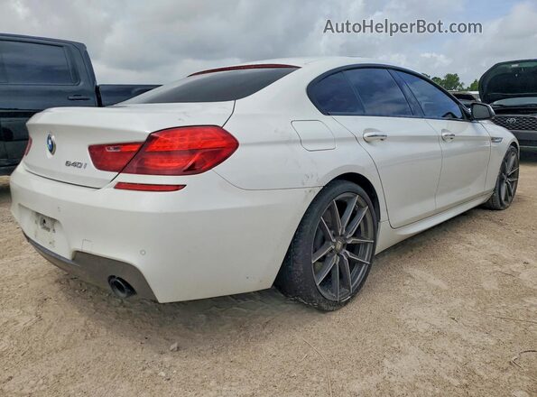 WBA6D0C56GD927459 2016 BMW 6 SERIES White Tył prawy