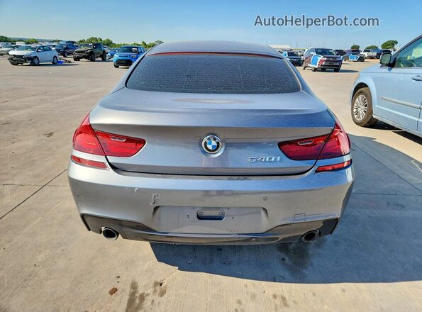 WBA6D0C56GG432385 2016 BMW 6 SERIES Gray Հետևի տեսք