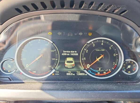 WBA6D0C56GG432385 2016 BMW 6 SERIES Gray Սարքավորումների վահանակի տեսք