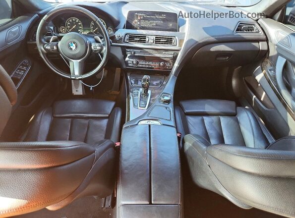 WBA6D0C56GG432385 2016 BMW 6 SERIES Gray Առջևի վահանակի տեսք
