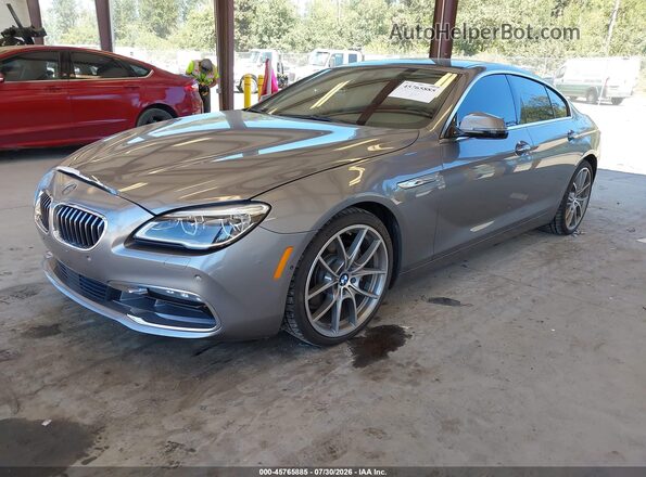 WBA6D2C51HGT73050 2017 BMW 6 SERIES Серый Передняя левая четверть