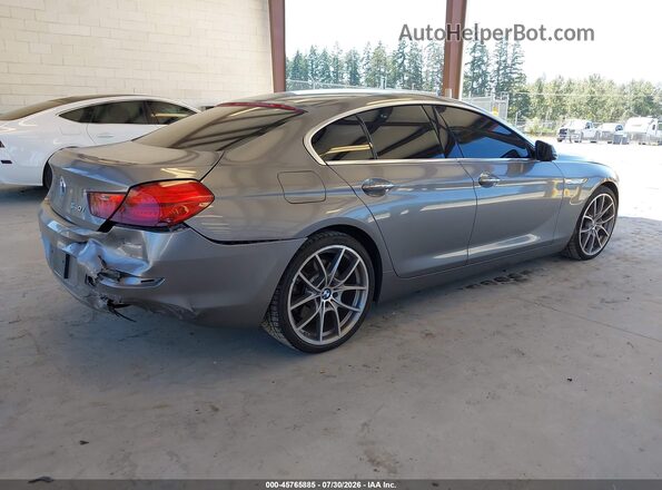 WBA6D2C51HGT73050 2017 BMW 6 SERIES Серый Задняя правая четверть