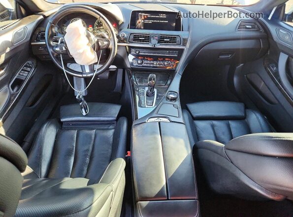 WBA6D2C54GGT66074 2016 BMW 6 SERIES Silver Առջևի վահանակի տեսք