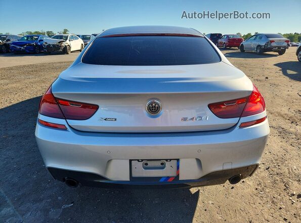 WBA6D2C54GGT66074 2016 BMW 6 SERIES Silver Հետևի տեսք