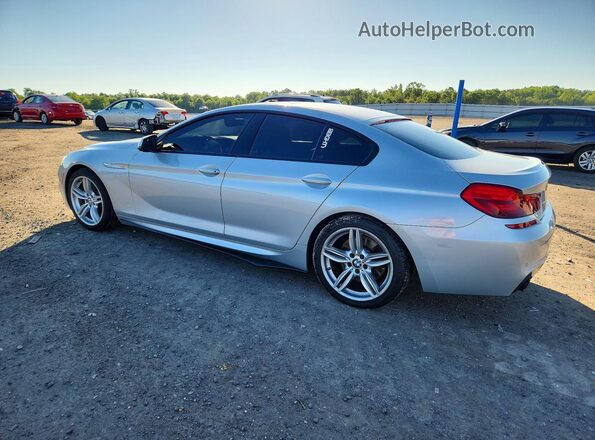 WBA6D2C54GGT66074 2016 BMW 6 SERIES Silver Հետևի ձախ