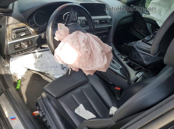 WBA6D2C58HGT73143 2017 BMW 6 SERIES Black Widok deski rozdzielczej