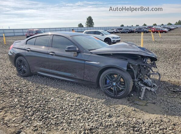 WBA6D2C58HGT73143 2017 BMW 6 SERIES Black Przód prawy