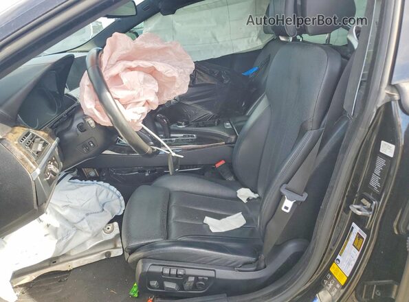 WBA6D2C58HGT73143 2017 BMW 6 SERIES Black Widok wnętrza z przodu