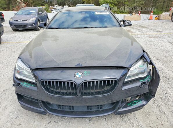 WBA6D4C56JD985960 2018 BMW 6 SERIES Black Вид спереду