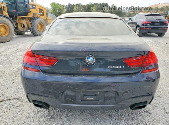 WBA6D4C56JD985960 2018 BMW 6 SERIES Black Вид ззаду