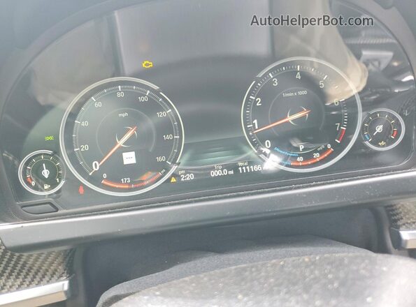 WBA6D4C56JD985960 2018 BMW 6 SERIES Black Вид щитка приладів