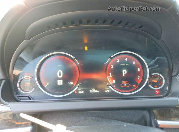 WBA6D6C50JG388877 2018 BMW ALPINA Black Vista del cuadro de instrumentos