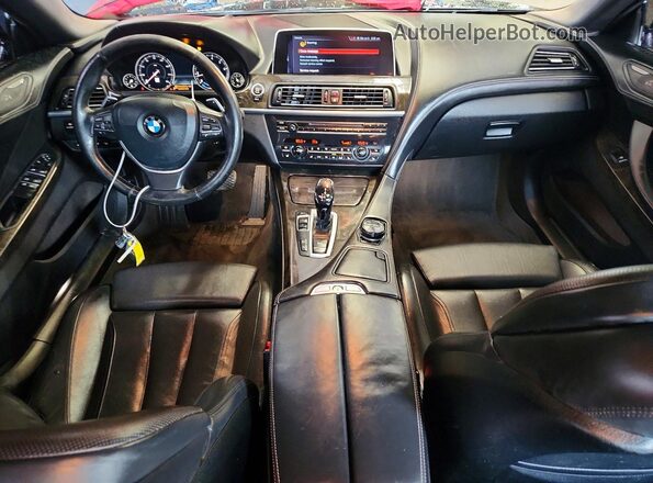 WBA6D6C53JG388808 2018 BMW ALPINA Black Вид панелі приладів
