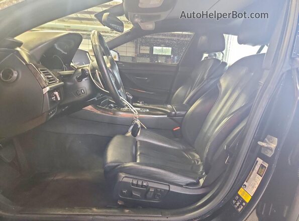 WBA6D6C53JG388808 2018 BMW ALPINA Black Вид салону спереду