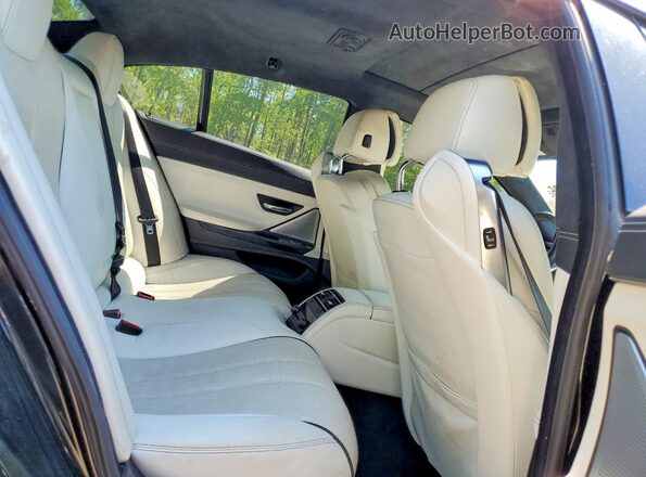 WBA6D6C56HG388313 2017 BMW 6 SERIES Black Հետևի նստատեղերի տեսք