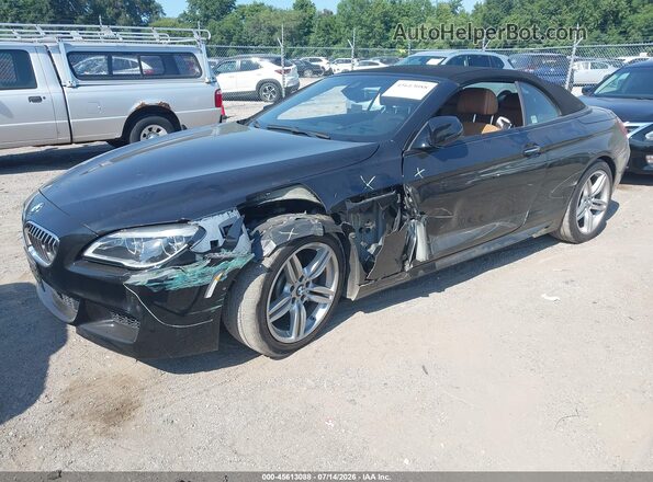 WBA6F3C5XHD994725 2017 BMW 6 SERIES Black Przód lewy