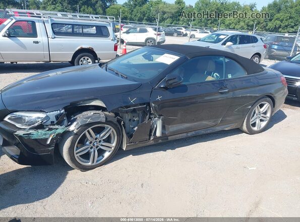 WBA6F3C5XHD994725 2017 BMW 6 SERIES Black Widok z przodu
