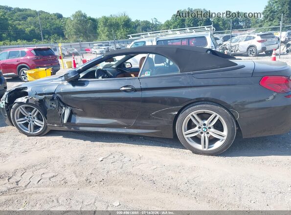 WBA6F3C5XHD994725 2017 BMW 6 SERIES Black Widok wnętrza 360 stopni