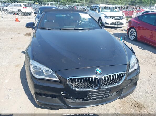 WBA6F3C5XHD994725 2017 BMW 6 SERIES Black Widok zestawu wskaźników