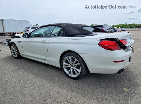 WBA6F7C53GD930404 2016 BMW 6 SERIES White Tył lewy