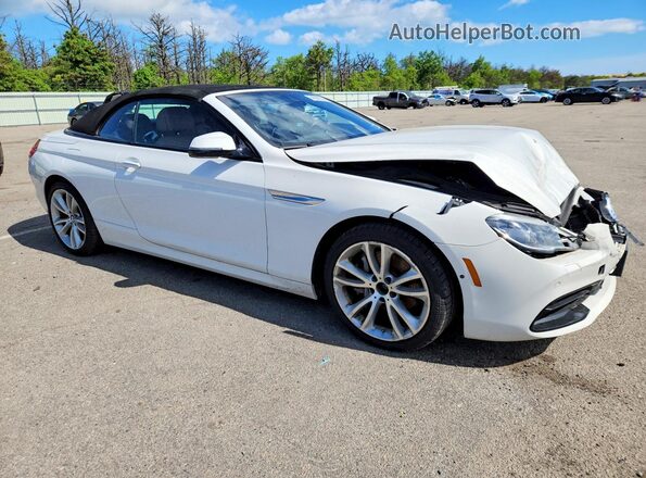 WBA6F7C53GD930404 2016 BMW 6 SERIES White Przód prawy