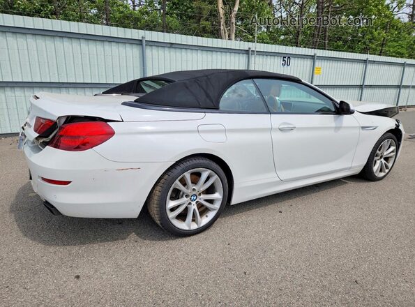 WBA6F7C53GD930404 2016 BMW 6 SERIES White Tył prawy