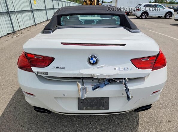 WBA6F7C53GD930404 2016 BMW 6 SERIES White Widok z tyłu