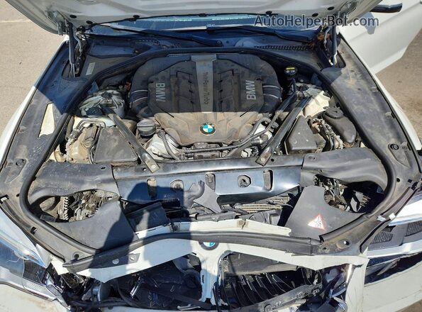 WBA6F7C53GD930404 2016 BMW 6 SERIES White Widok wnętrza z tyłu