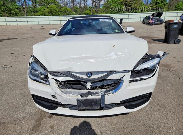 WBA6F7C53GD930404 2016 BMW 6 SERIES White Widok z przodu